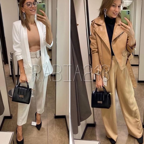 ZARA FLAP CITY BAG - Picture 5 of 12